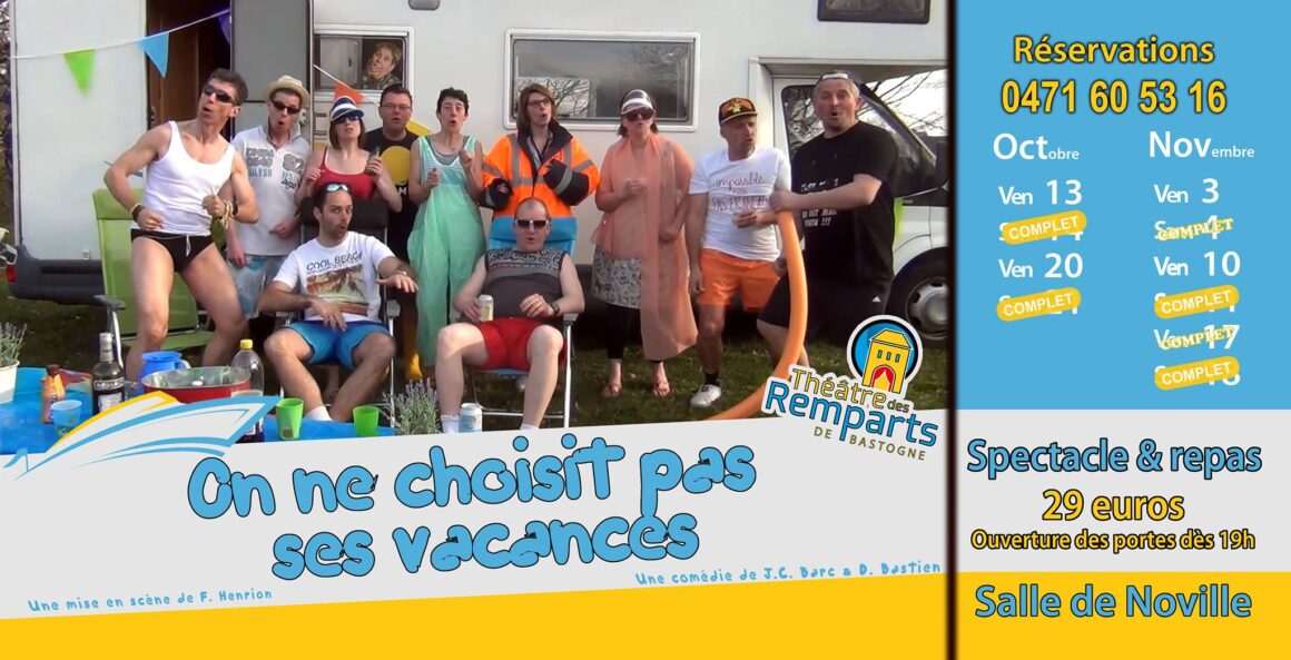 20900826_1693236180709353_4357200177702431326_o 2017 :   On choisit pas ses vacances, (J.-C. Barc et D. Bastien)