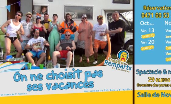 20900826_1693236180709353_4357200177702431326_o 2017 :   On choisit pas ses vacances, (J.-C. Barc et D. Bastien)